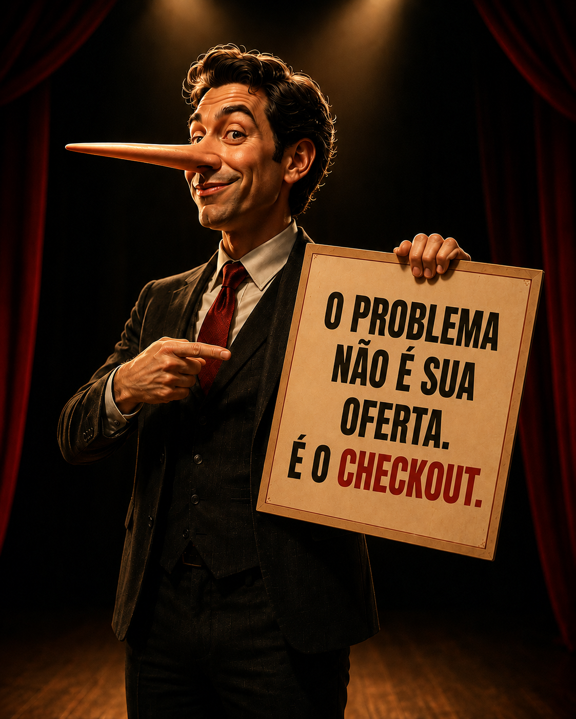 Venda acontecendo em um smartphone